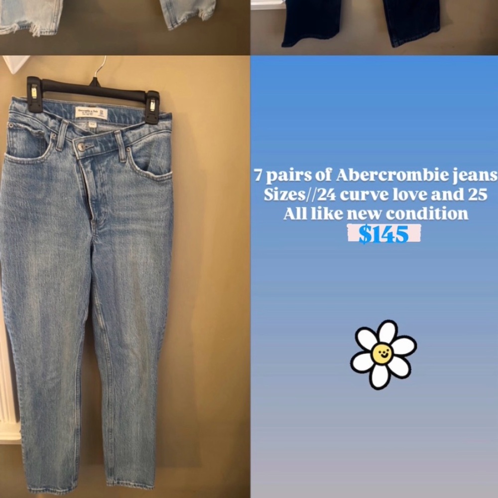 Abercrombie jeans bundle